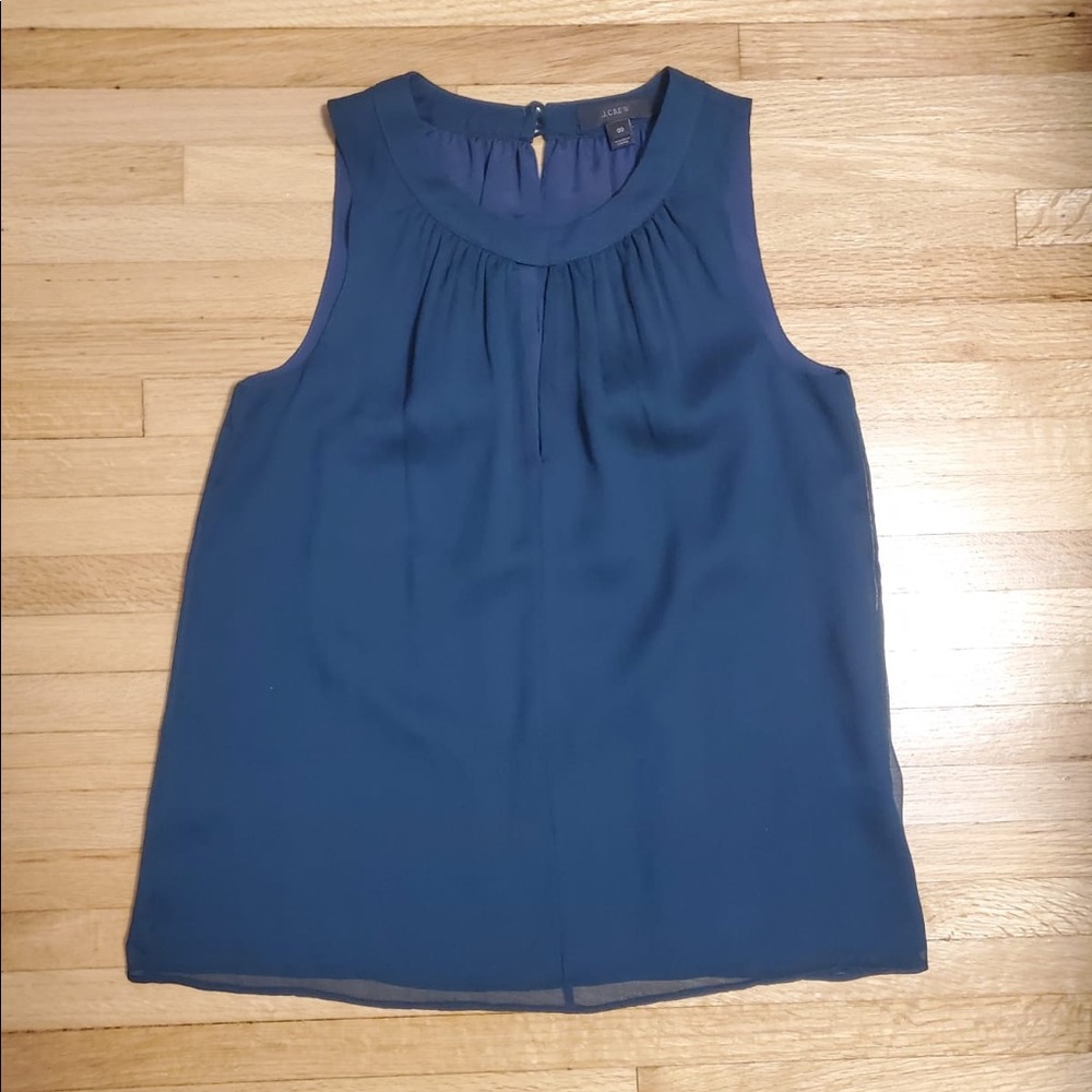 J. CREW 100% Silk Top